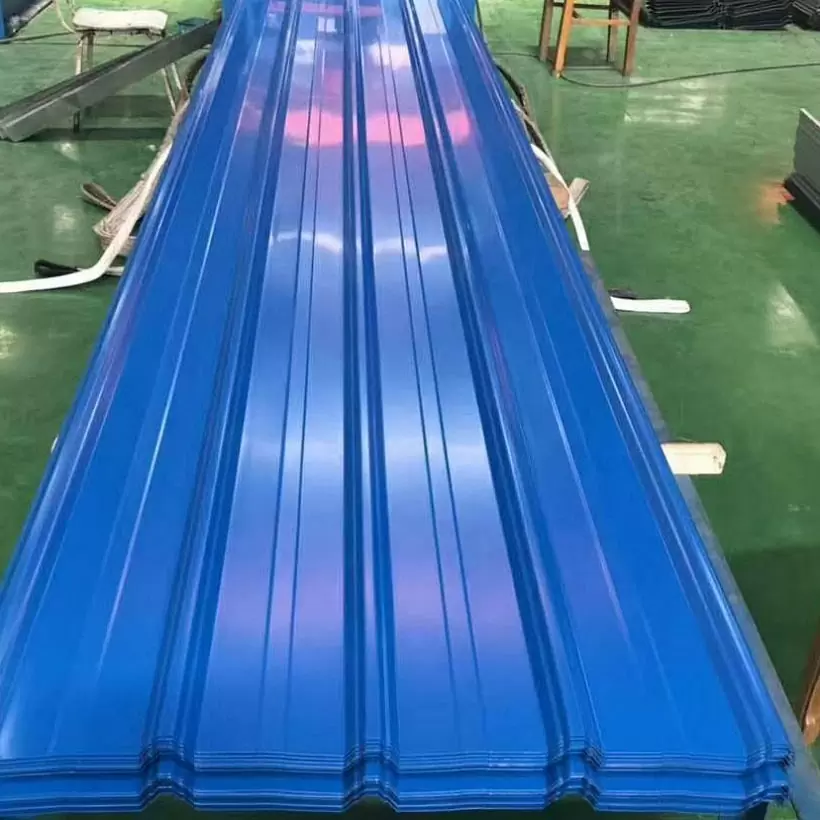 Color Coated Corrugated Steel Roofing Sheet