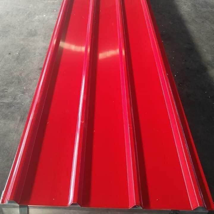 RAL color plate roofing steel plate corrugated PPGI galvanized board