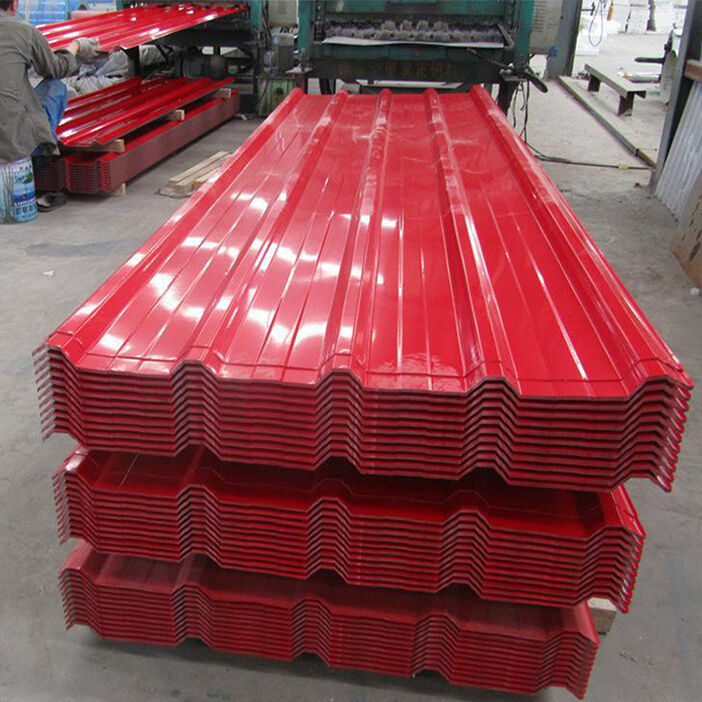 Corrugated Ppgi Ppgl Roofing Color Steel Roof Sheet