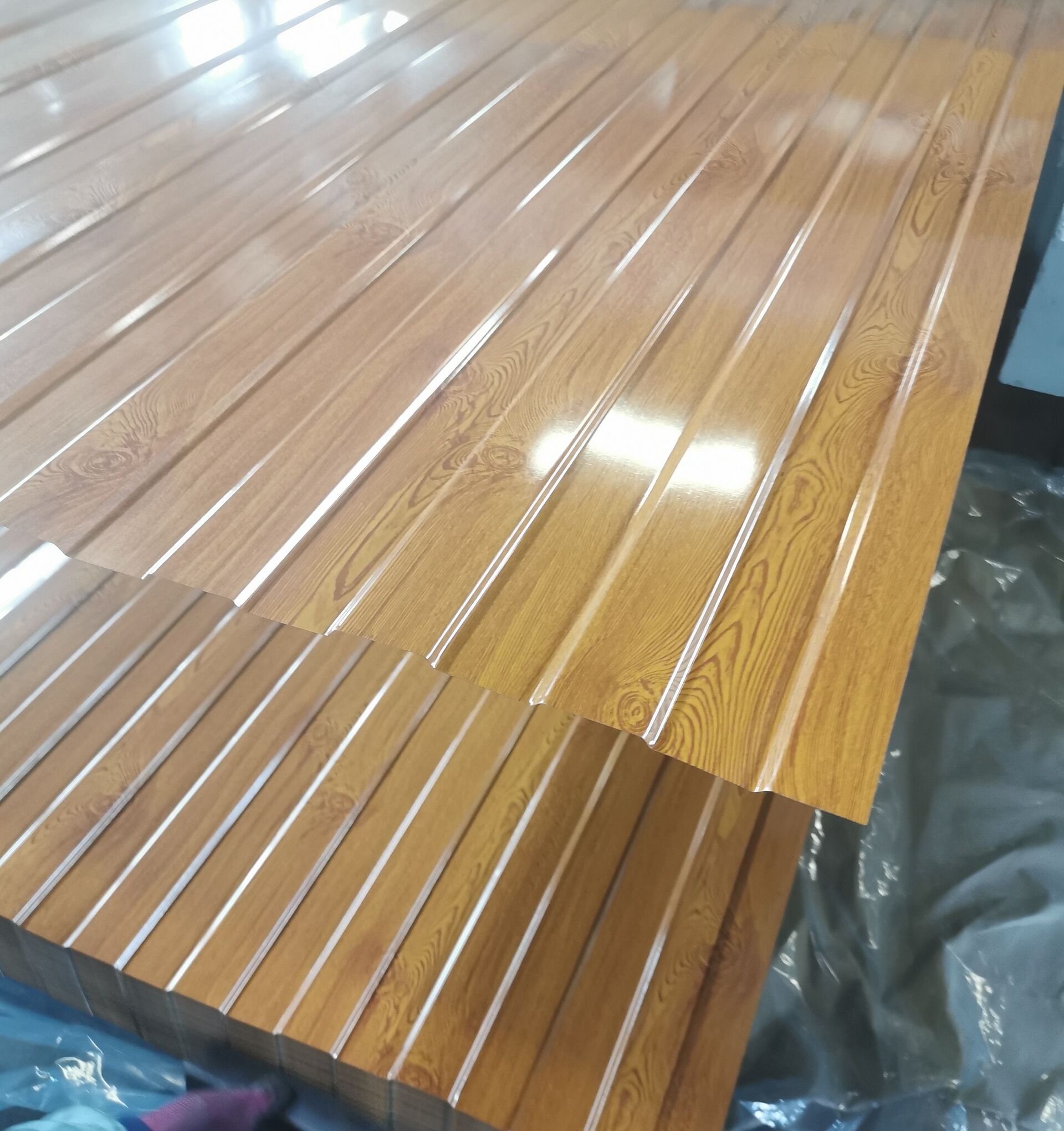 Zinc Coating 150g Prepainted Galvanized Corrugated Roofing Sheet