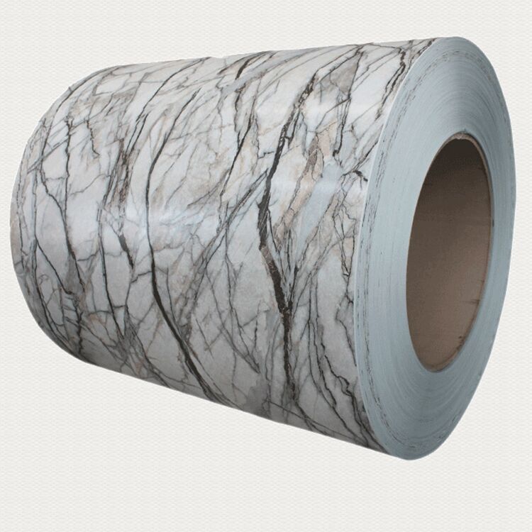 PPGI PPGL marble finish prepainted steel coil