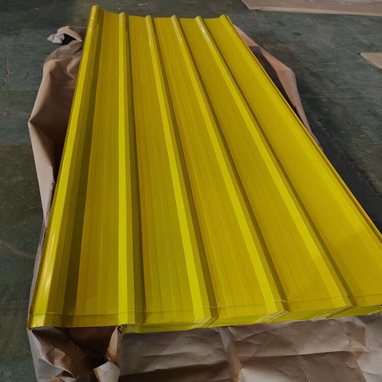 house DX51D Colour Coated Roofing Sheet PPGI Corrugated Steel Roof sheet