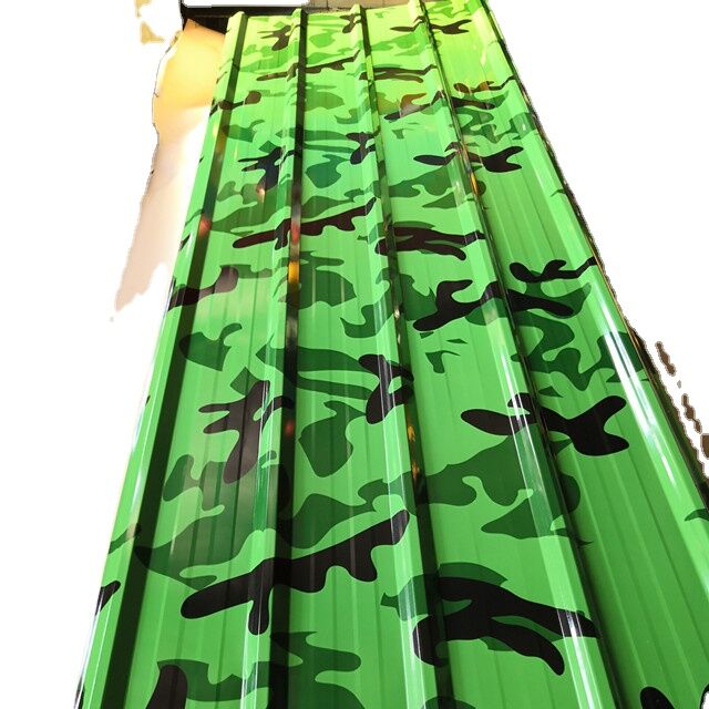 PPGI/PPGL Camouflage Steel Sheet /corrugated galvanized steel sheet