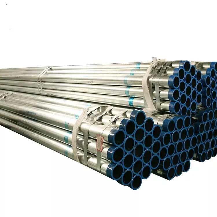 Hot dipped galvanized round steel pipe