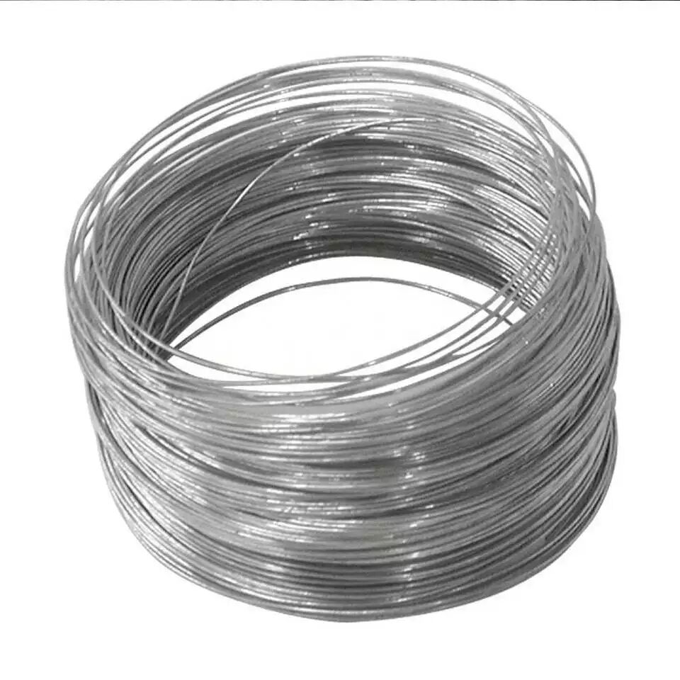 Low carbon galvanized steel wire