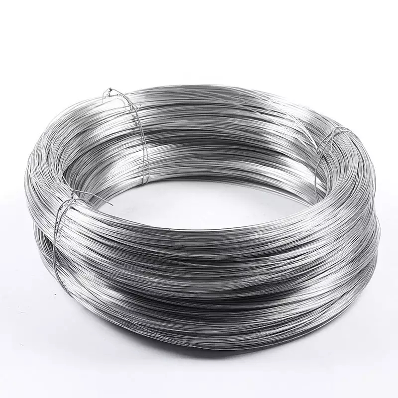Low carbon galvanized steel wire