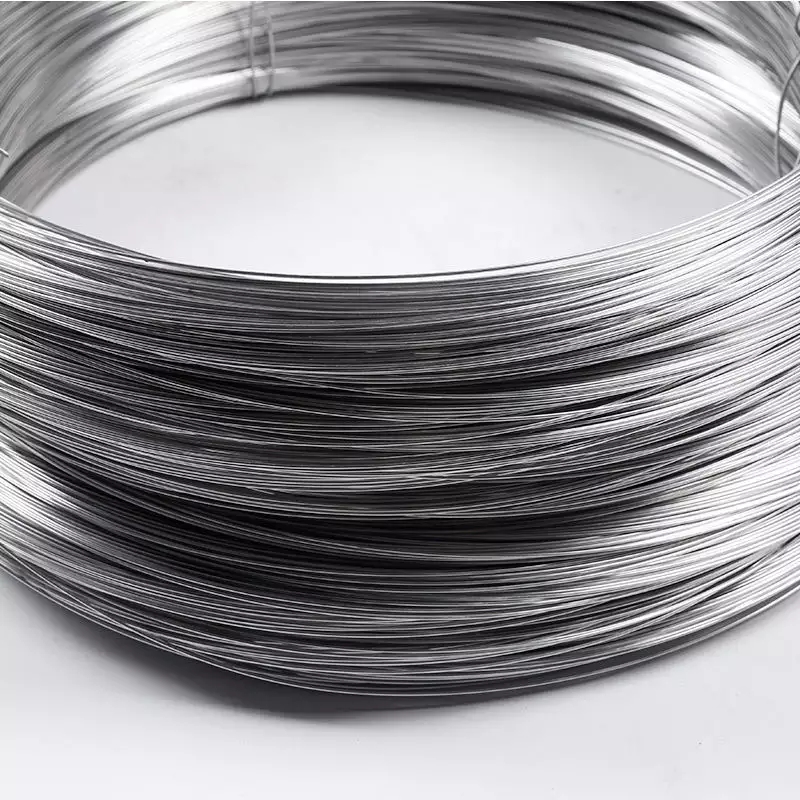 Low carbon galvanized steel wire