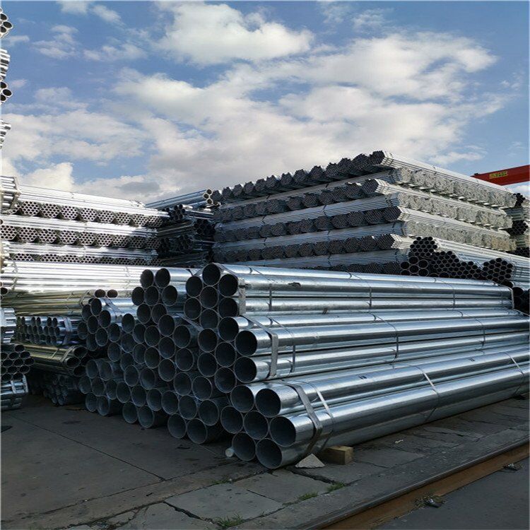 Galvanized Steel Round Pipe Tube