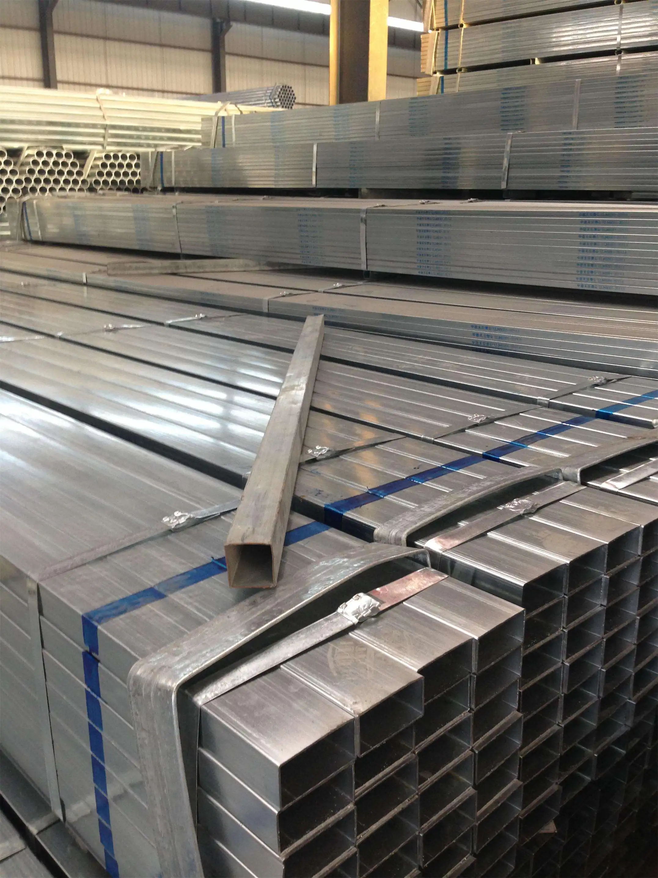 Galvanized Steel Square Rectangle Tube Pipe Profile