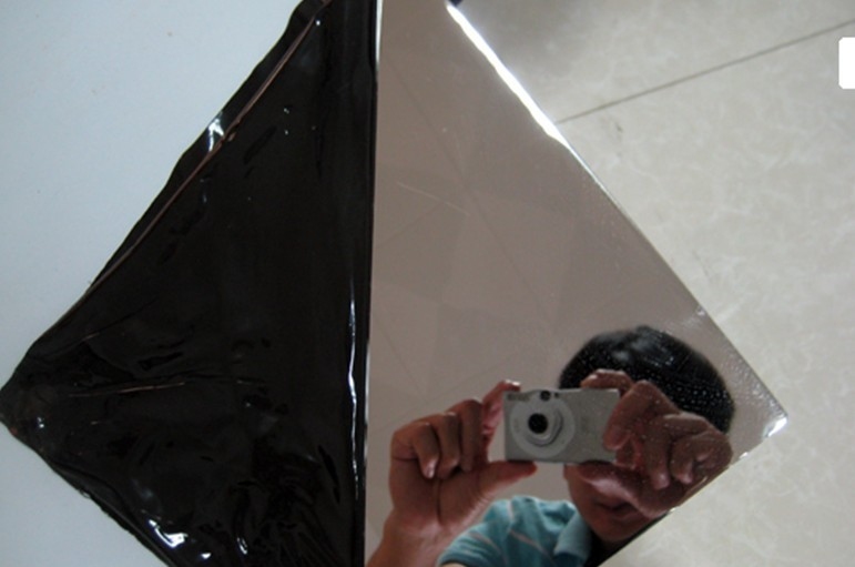 no 8 mirror finish stainless steel sheet