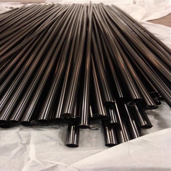 black stainless steel tube