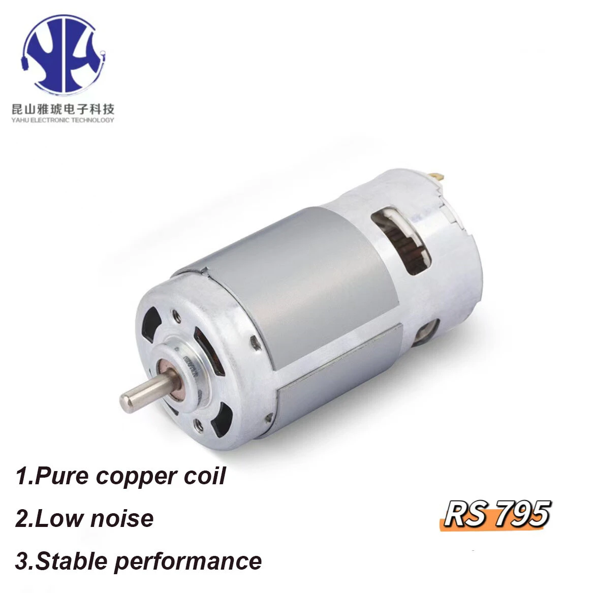 Factory Hot Sale Customizable RS795 Motor Dc Mini Brush Motor For Home Appliance And Automobile parts