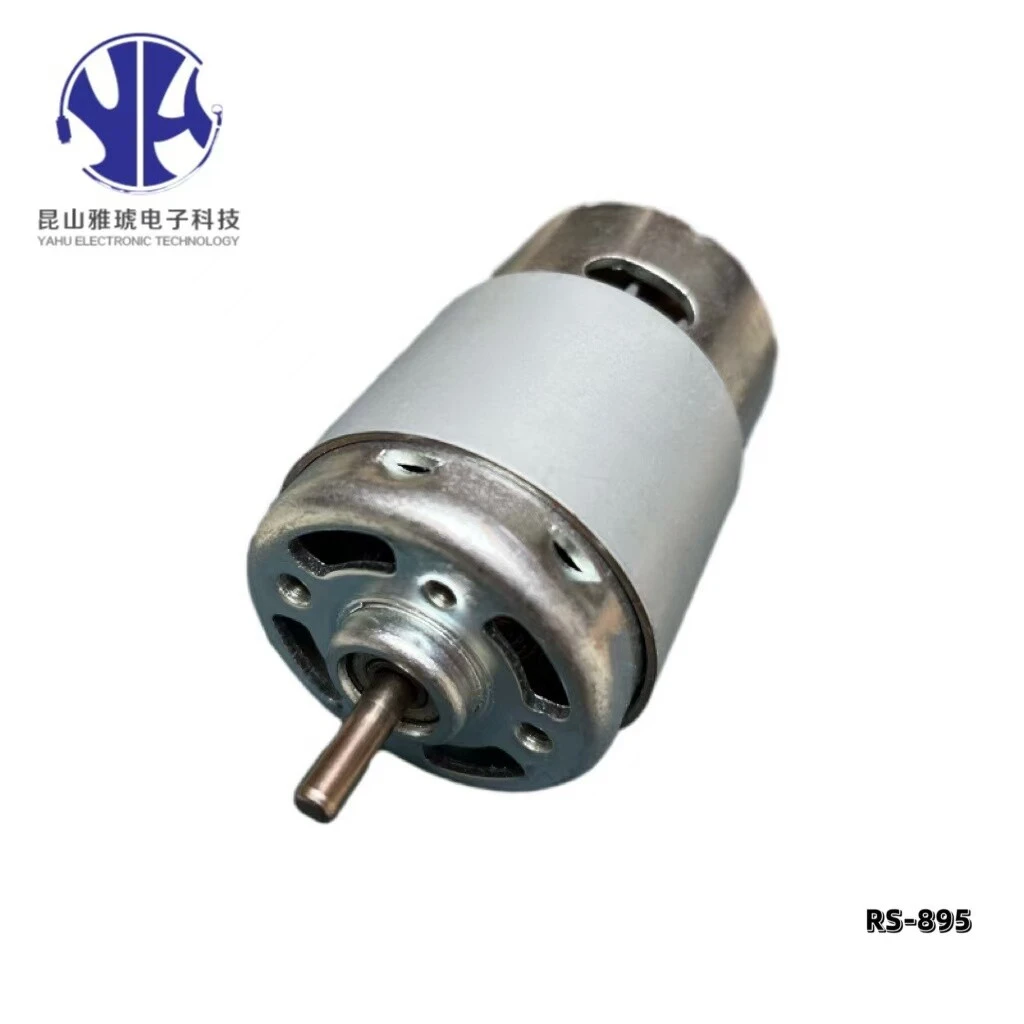 895 Dc Motor Double Ball Bearing 12v 24v Maximum Power 360w Brush Motors 6000rpm 12000rpm 20000rpm For Lawn Mower Scooter