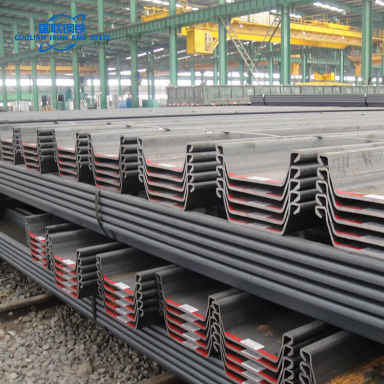 Z Shape Dimension Cold Rolled Z Shaped Steel Sheet Pile