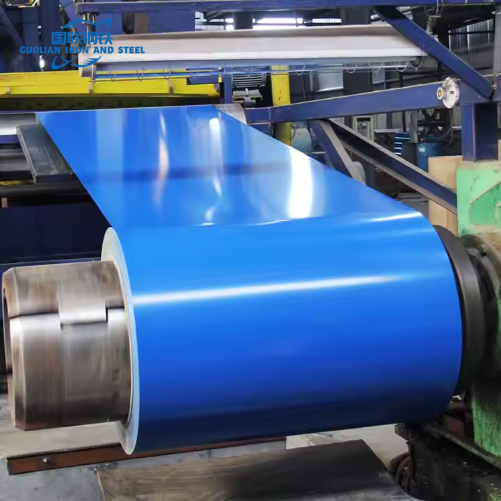 DX51D DX52D Customized Size Color Coated Ppgi Ppgl Prepainted Galvanized Steel Coil RollFactory Production Supply in Stock