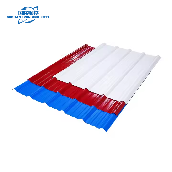 Color Coated Corrugated Steel Roof Tile PPGl Prepainted Galvanized Roofing Sheets
