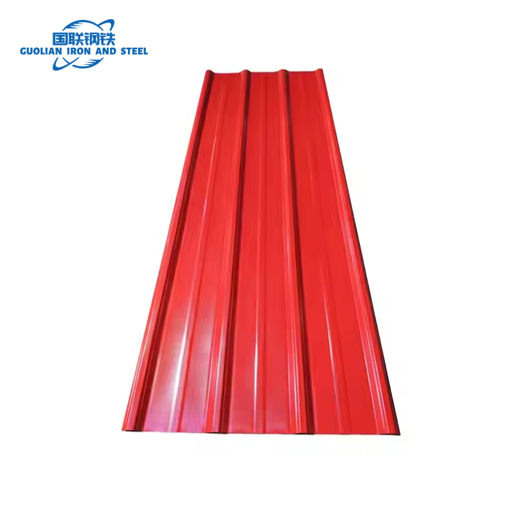 Hot Sale 0.22mm Corrugated Steel Roof Panel Color Coated Galvanized JS/DIN/ASTM/ASISStandards Hot Rolled PPGl Ppgl Roof Tile