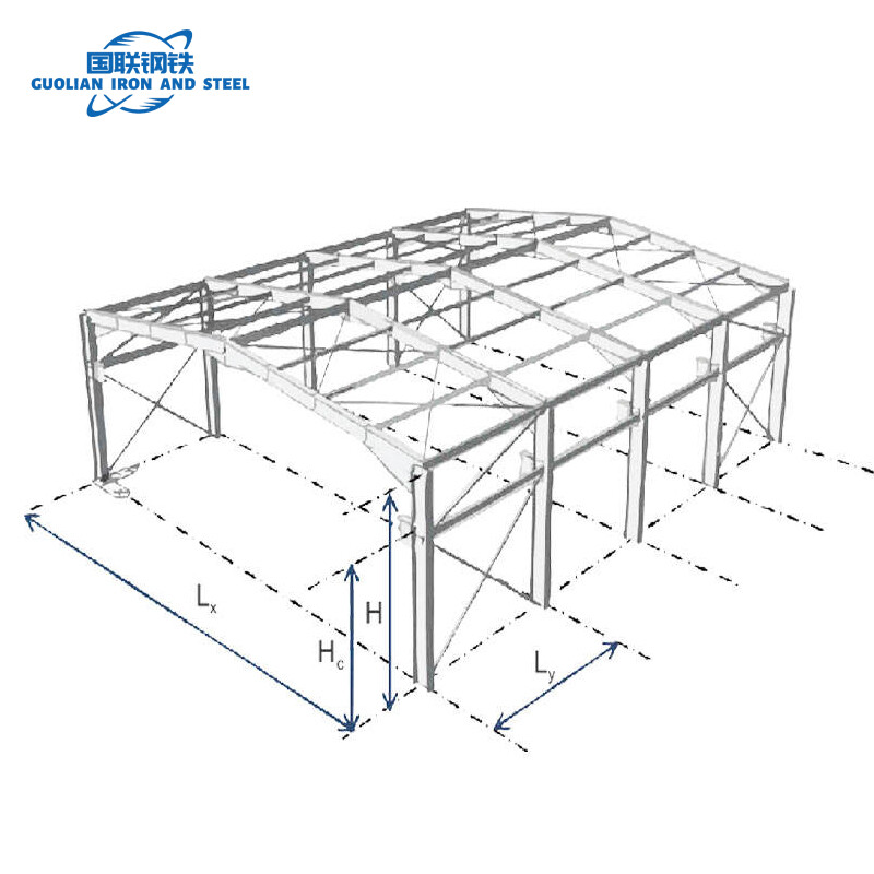 Professional Manufacturing Steel Structure Workshop And Metal Buildings