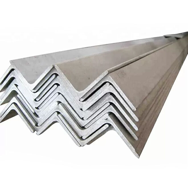 AISI ASTM DIN JIS sus304 316 347 310 904 302 2B finish stainless steel angle steel bar for building beamsa bridges 