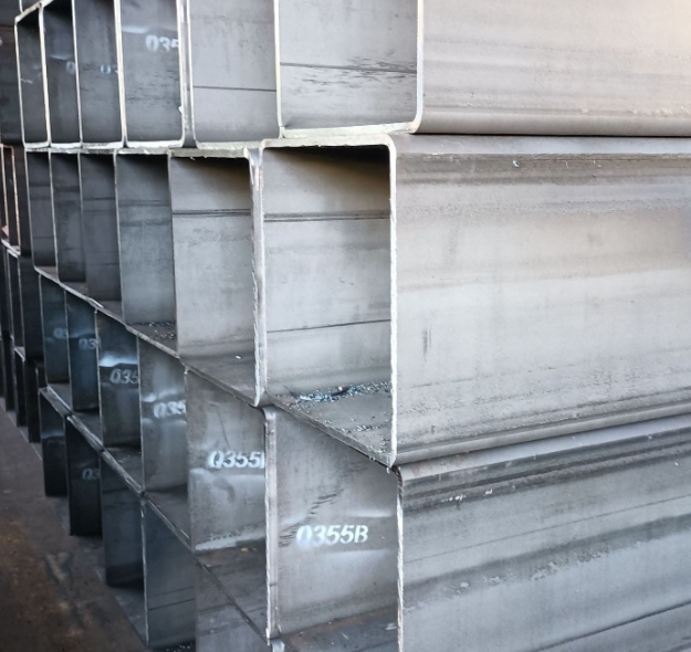 ASTM A53 API 5L Q195 Q345 Stable Exposed 19.5mm thick large diameter hot cold rolled Black varnished Carbon Seamless steel round square Pipe tube