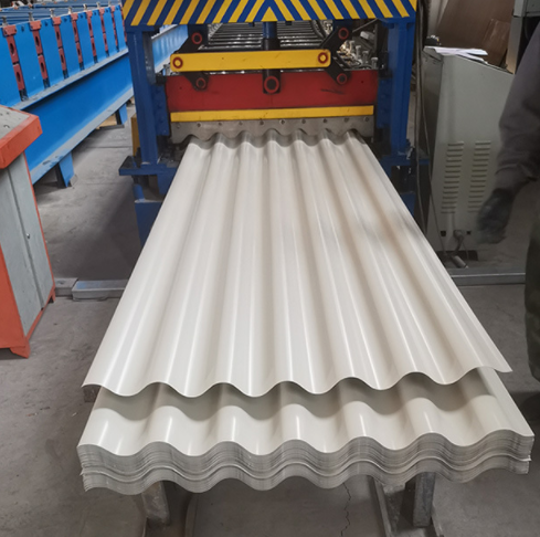 Warehouse ASTM DX51D DX54D q235 Z100 Z275 white roofing sheet full hard galvanized steel ppgi Corrugated Zinc Roofing plate Sheet