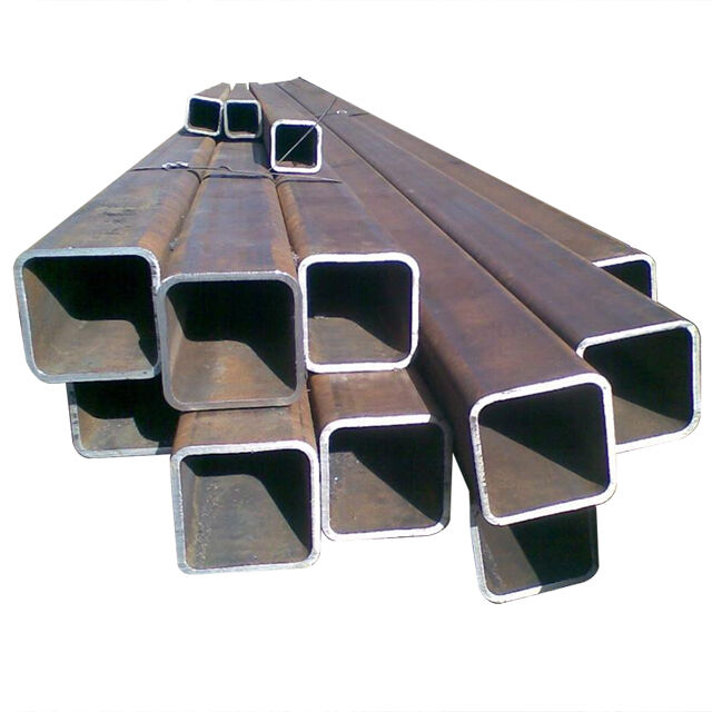 large diameter q235a material hot dipped galvanized black carbon steel welded round square pipe tube