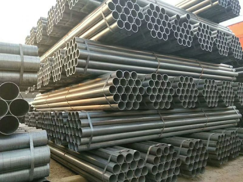 ASTM API 5L  A106C A53 q345b 1.0425 Seamless Round Black Steel pipe cold drawn seamless steel tube for oil and gas pipeline