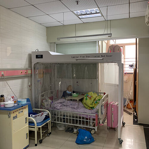 XDCZ-V Laminar Flow Disinfection Canopy (Bed Isolation System)