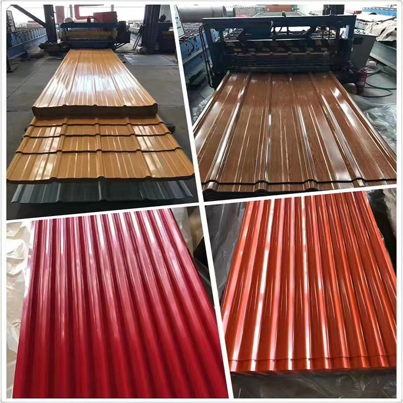 Colorful Corrugated Steel Sheet