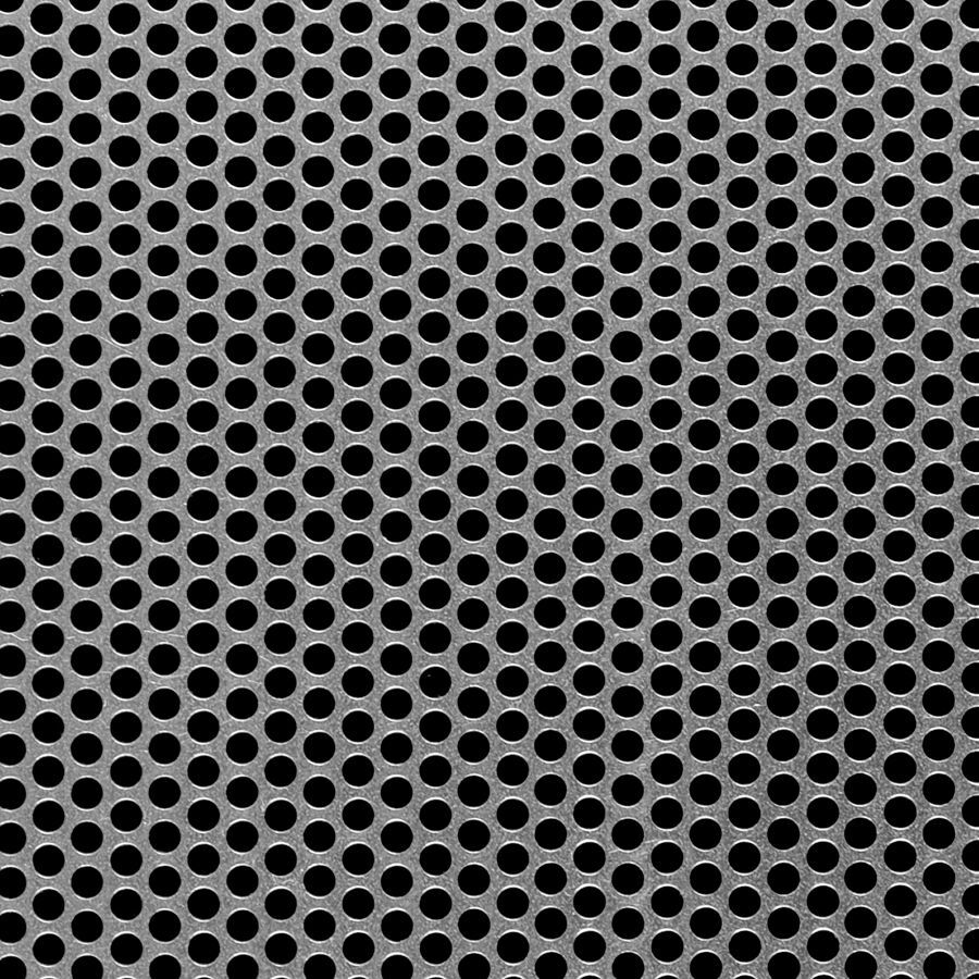 Stainless steel perforated plate