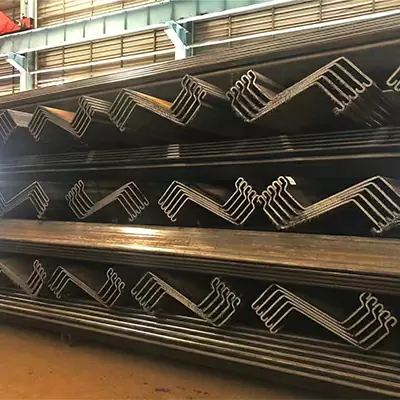 Z-shaped steel sheet pile Q355B