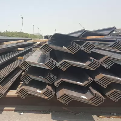 Z-shaped steel sheet pile Q355B