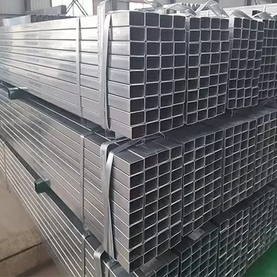 Galvanized square tube Q235