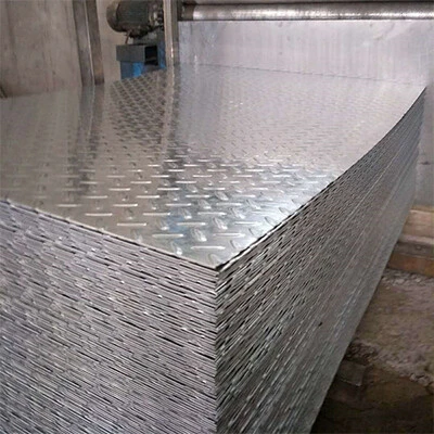 Stainless steel checkered plate
