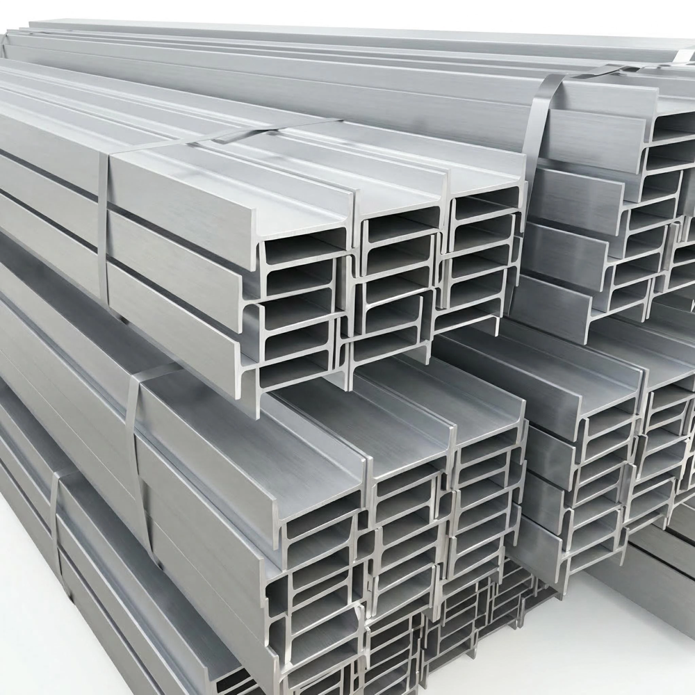 Anti-Corrosion HDG H Beam Steel Column Hot Dip Galvanized Wide Flange Beam 86μm Zinc Layer Outdoor Structure