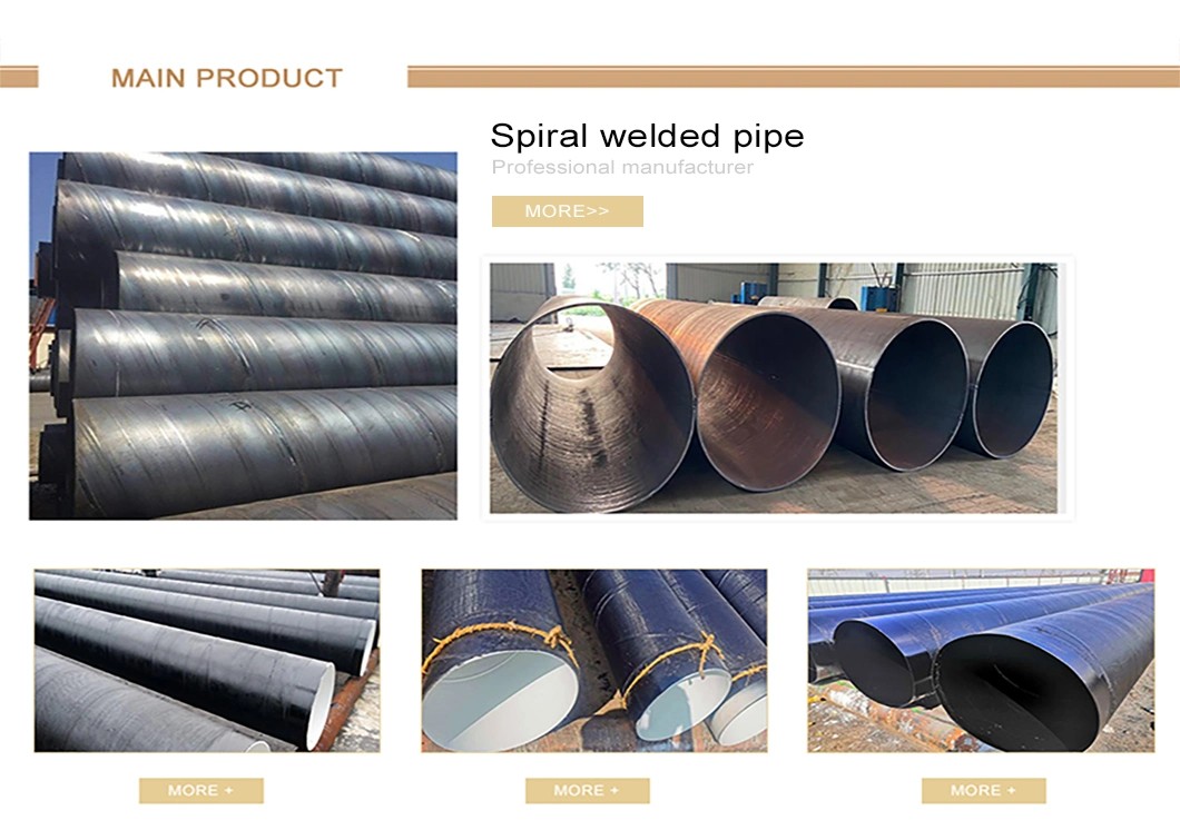 SSAW/Sawl API 5L ASTM American Standard Carbon Welded Seamless API5l Spiral Welded Steel Pipe