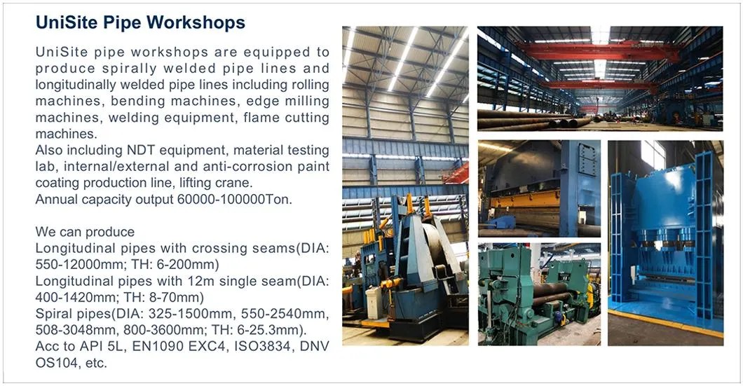 Unisite High Quality Round/Welded Steel Pipes Q235B Precision Pipe