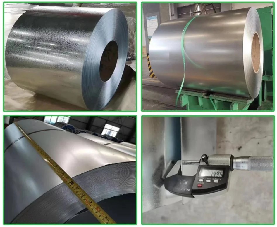 Low Price High Quality SPCC Dx51d Dx52D Dx53D Z100 Z150 Z275 Cold Rolled Zinc Coated Gi Coil Galvanized Steel Sheet for Roofing Sheet