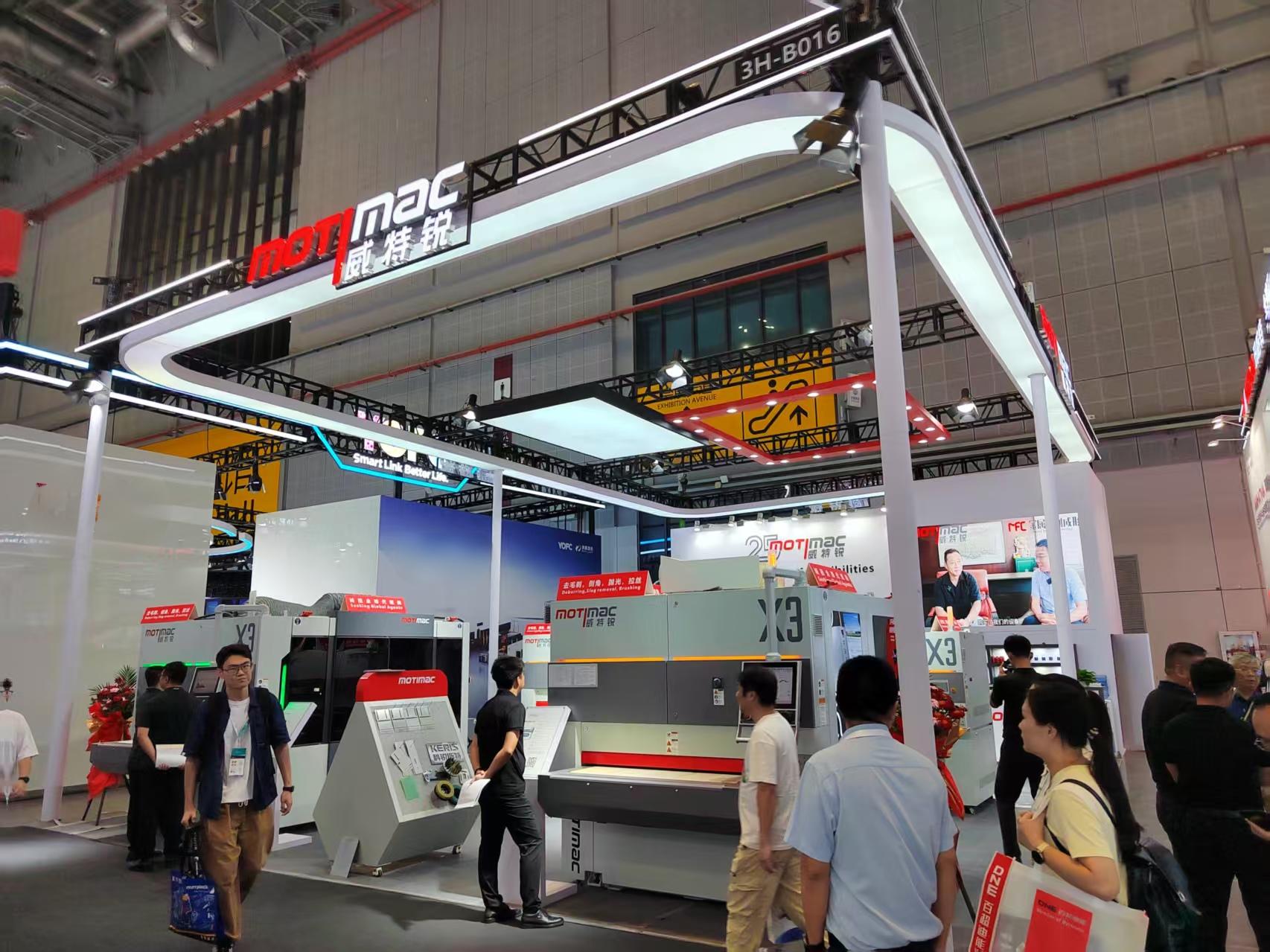 Success at CIIF! Motimac Presents MG Series Metal Processing Equipment & New Model