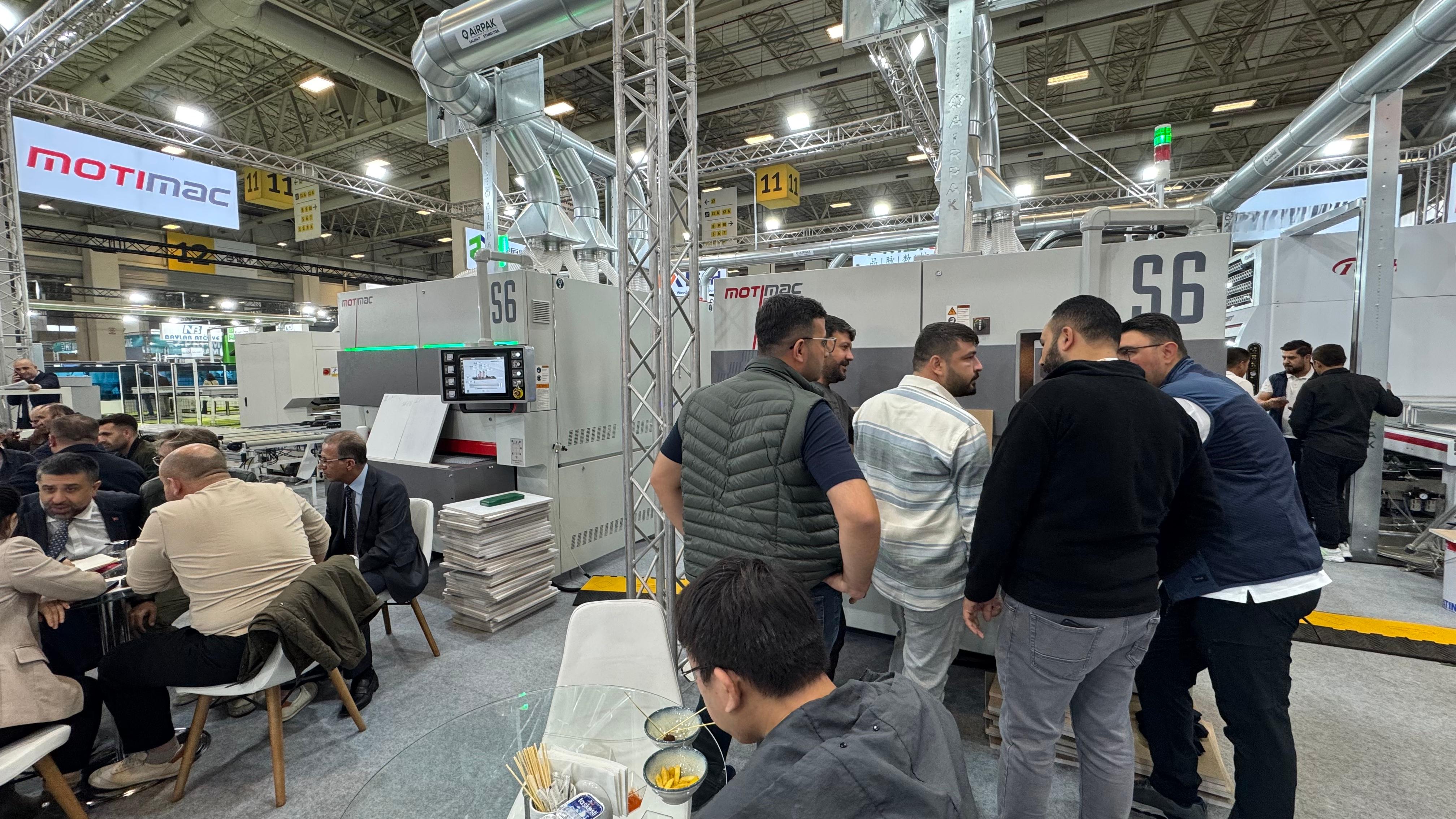 Motimac Made an Appearance at Woodtech Fair in Turkey