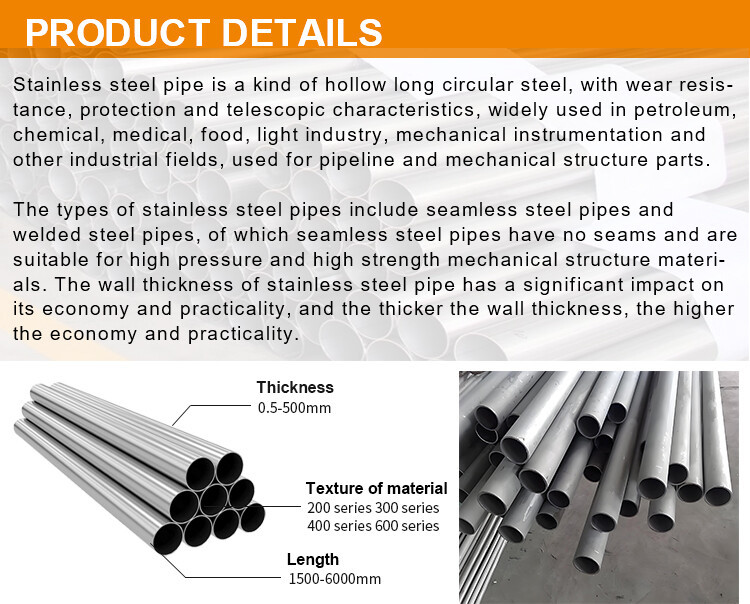 Stainless Steel Round Pipe