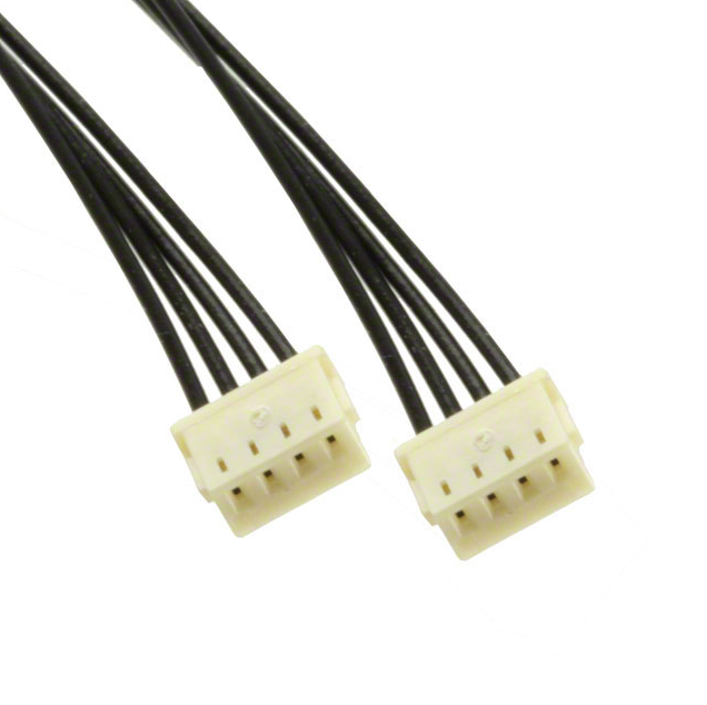 455-3014-ND Conjunto de 4 cables rectangulares conector hembra a conector hembra El arnés de cableado de 0,500 '(152,40 mm, 6,00 ") se usa ampliamente para aplicaciones RCD ecológicas y respetuosas con el medio ambiente