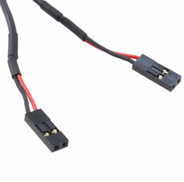 1175-1261-ND Conjunto de 2 cables rectangulares toma a toma 1.64' (500.00mm) mazo de cables fabricación profesional personalizado según necesidades RCD