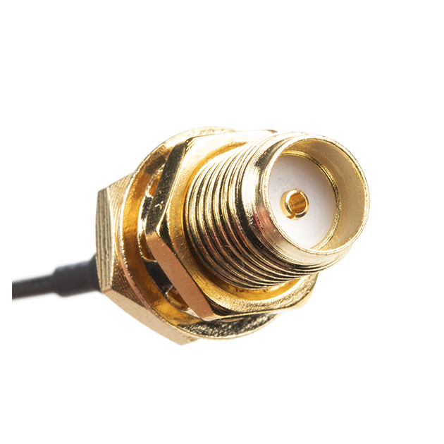 Conjunto de cable coaxial WRL-18568 con arnés de cables U.FL (UMCC) a SMA de 5,906" (150,00 mm) de amplia aplicación y especificaciones completas RCD