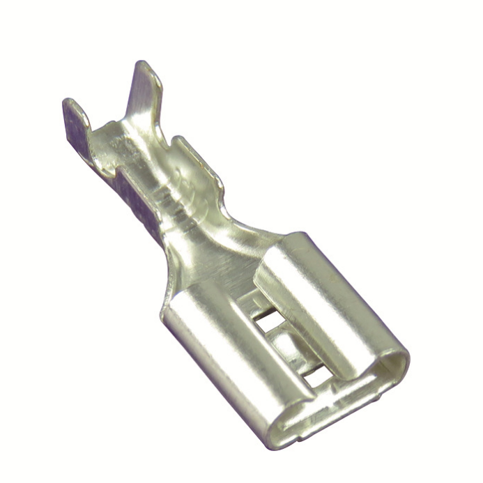 Terminal 187 en stock, de inserción recta, 4,8 x 0,8 mm, bronce fosforado con estaño (marca Guanling) RCD Terminal 187 en stock, de inserción recta, 4,8 x 0,8 mm, bronce fosforado con estaño (marca Guanling) RCD