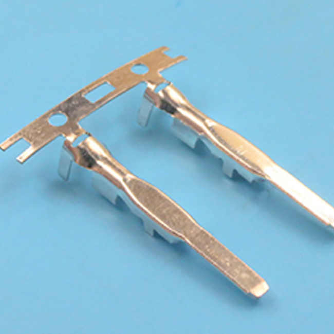 In-stock terminal PH1.59mm, brass, tin-plated, Audo, P/N DJ612-2.2X0.6A RCD