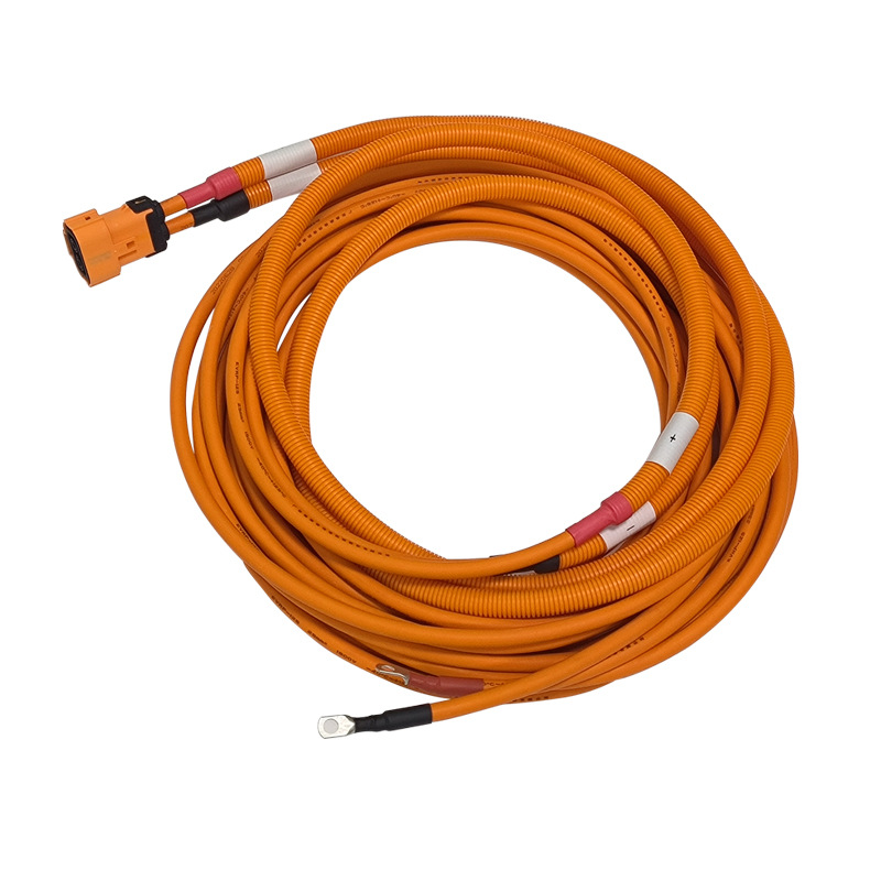 Arnés de cableado impermeable personalizado para vehículos eléctricos de nueva energía, arnés de cableado de alta tensión para sistema de alimentación de vehículos eléctricos, arnés de cableado ecológico, RCD de ahorro de energía y reducción del consumo