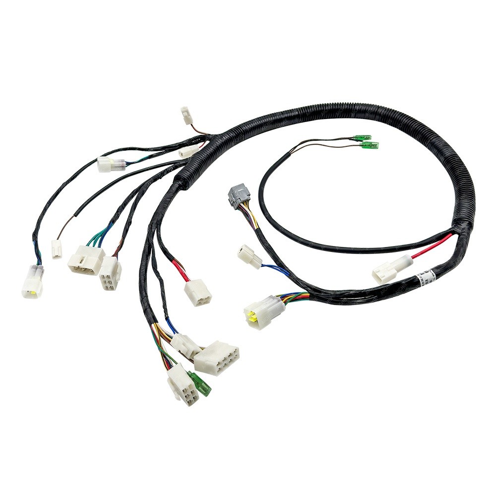 Ensamblaje personalizado de arneses de cableado de baja tensión para montacargas y tractores de la fábrica de origen, arnés de cableado automotriz certificado, rendimiento estable del arnés de cableado, entrega rápida RCD