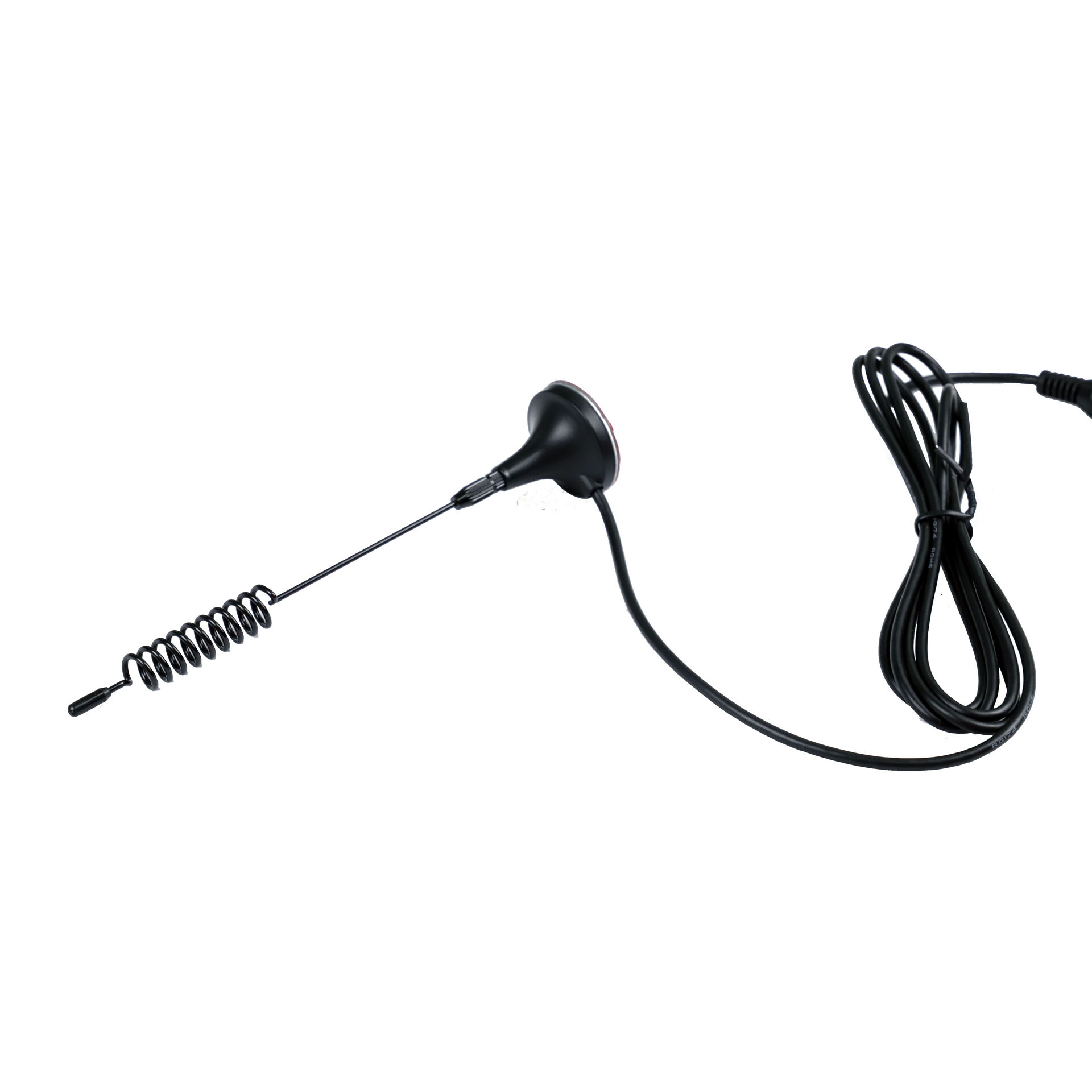 Antena de ventosa magnética con cable de longitud personalizada y conector SMA Antena de ventosa magnética con cable de longitud personalizada y conector SMA