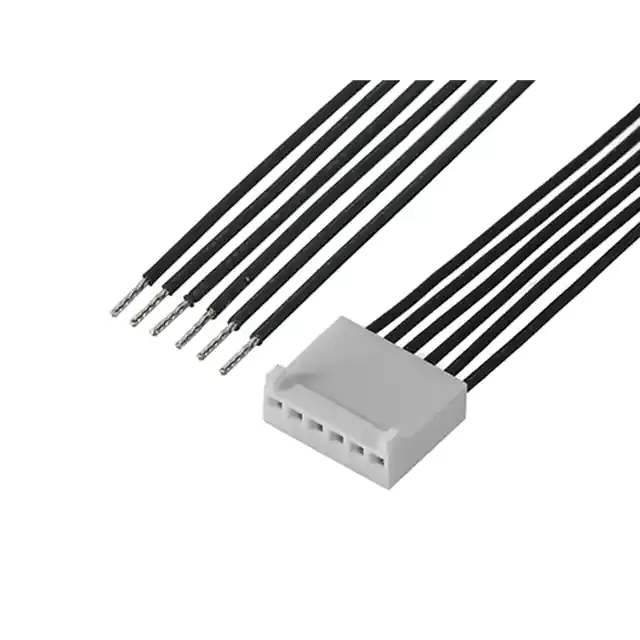 Molex personalizado 2.54 SR RS 6CKT Conector Fábrica de ensamblaje de cable